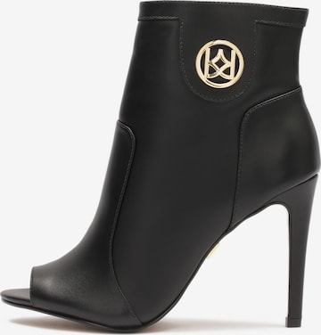 Kazar - Botines en negro: frente