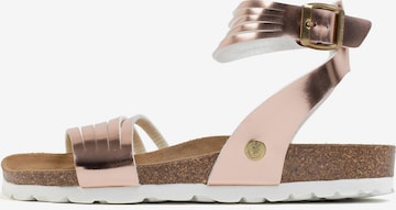 Bayton Sandal 'Gipsy' in Pink: front