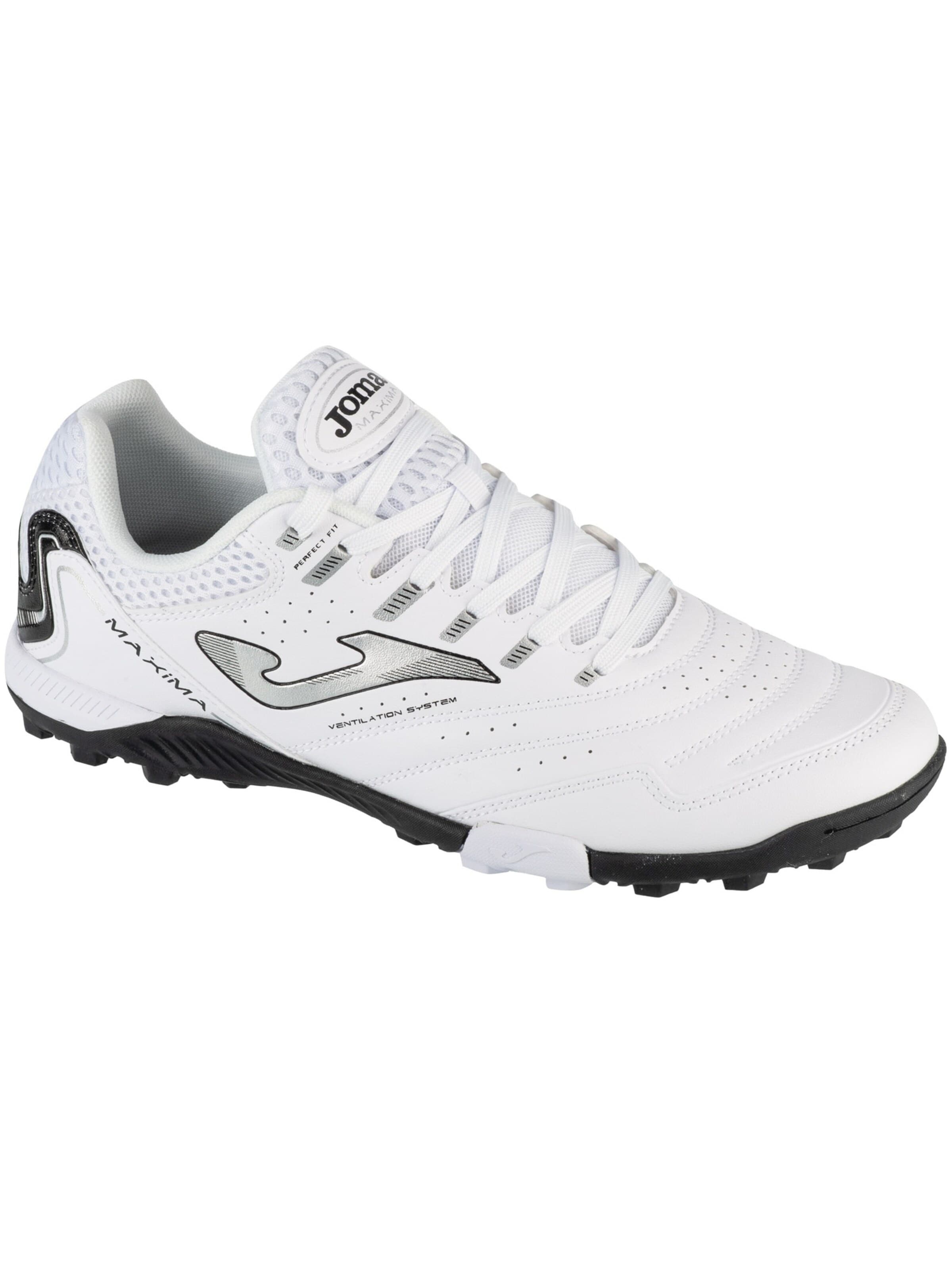 JOMA Soccer shoe 'Maxima 25 MAXS TF' in White: front