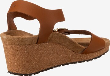 PAPILLIO Sandals 'Soley' in Brown