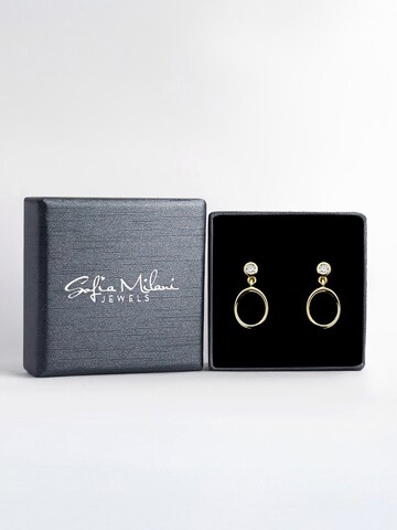 Sofia Milani Earrings 'Circle' in Gold