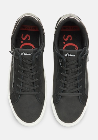 s.Oliver Sneaker in Schwarz: oben