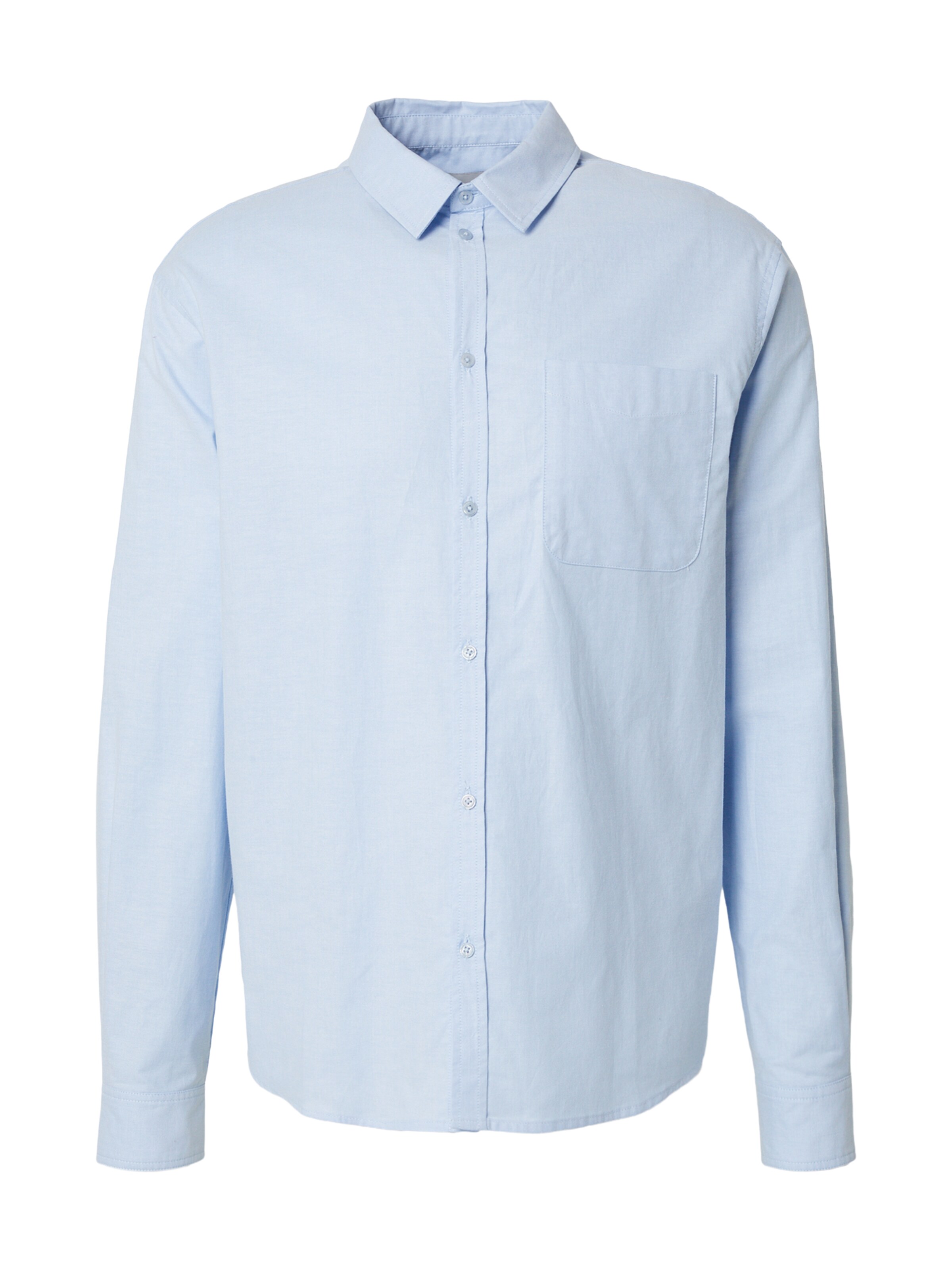 everly® Comfort Fit Hemd in Blau: Vorderseite