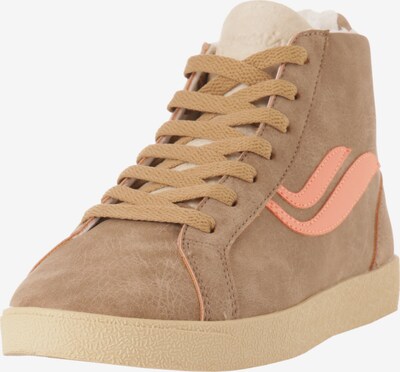 GENESIS Sneaker in braun / pfirsich, Produktansicht