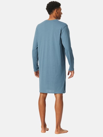 SCHIESSER Nachthemd ' Comfort Nightwear ' in Blau