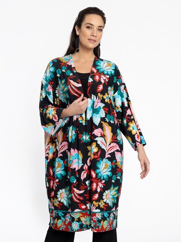 YOEK Kimono in Black: front