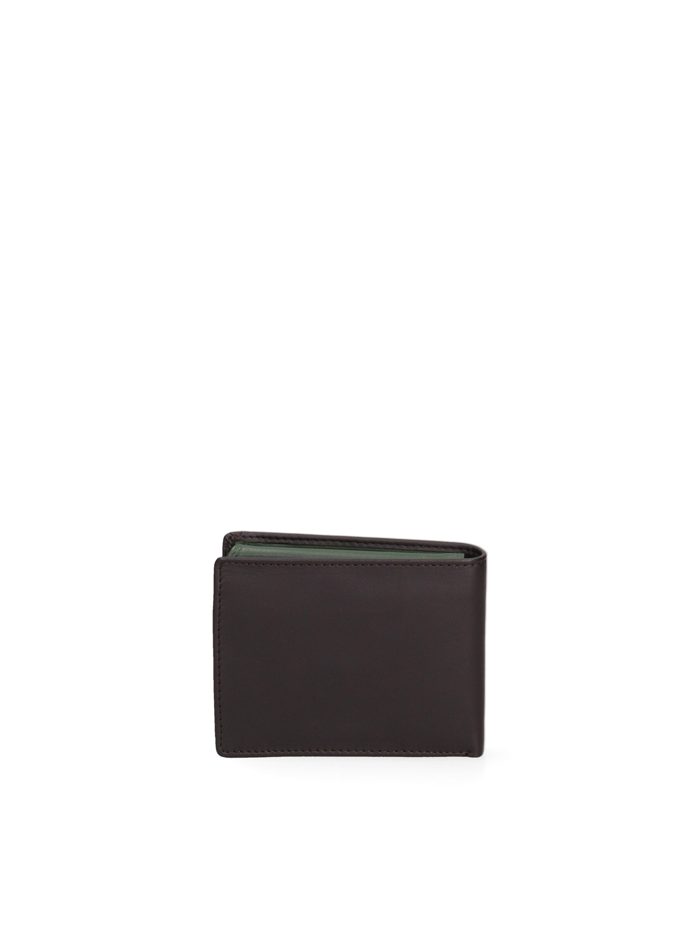 Portamonete 'Portafoglio Uomo Vera Pelle Lancetti Slim Compatto 12x9,5 cm' di Lancetti in marrone