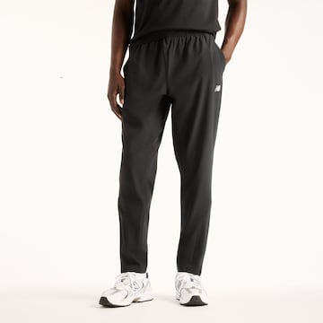 new balance - regular Pantalón deportivo 'Utility' en negro: frente
