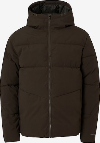 Veste d’hiver 'JJGLOBAL' JACK & JONES en marron : devant