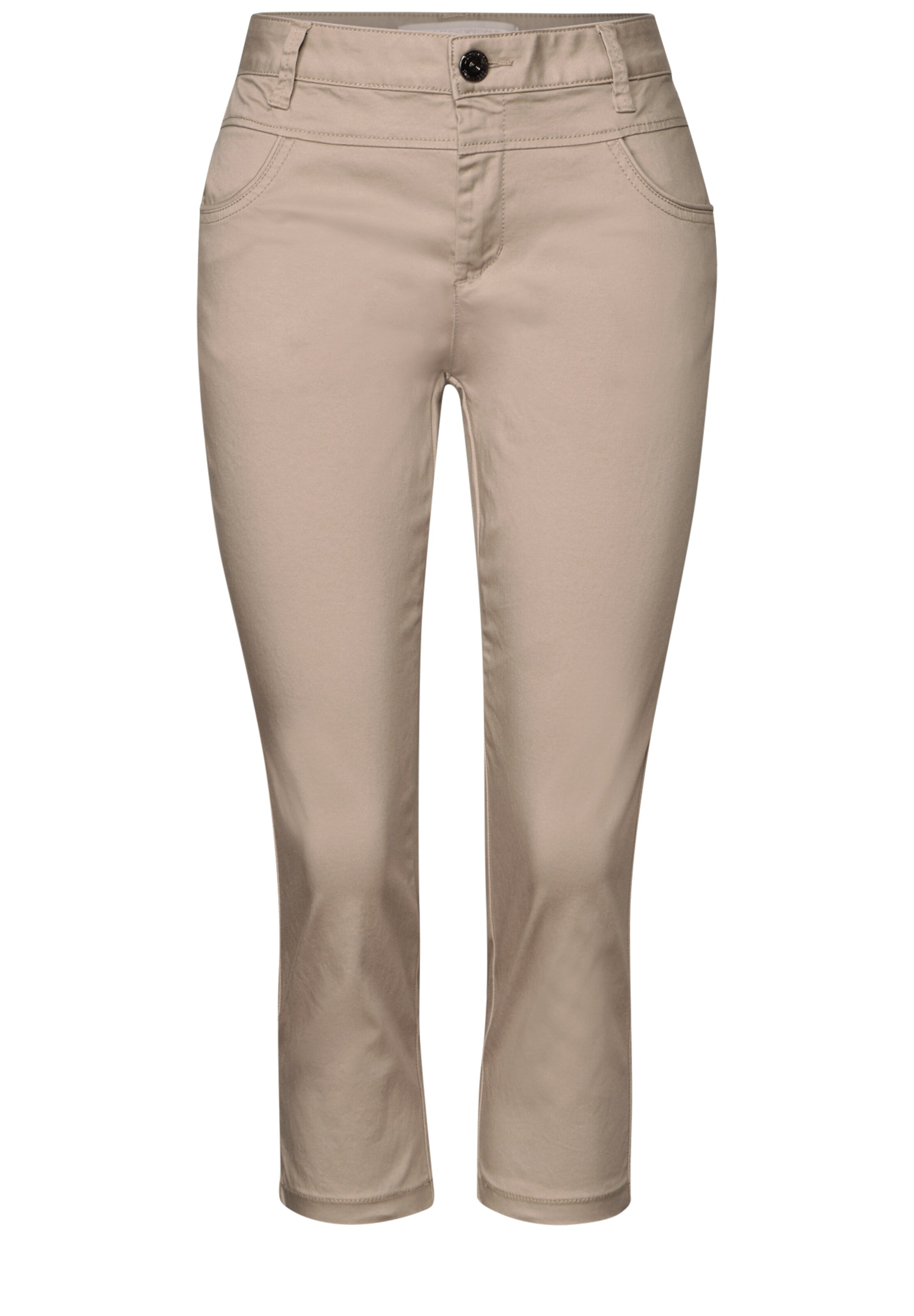 STREET ONE Hose in Beige: Vorderseite