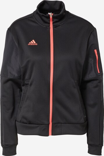 ADIDAS PERFORMANCE Sportjacke 'Tiro' in lachs / schwarz, Produktansicht