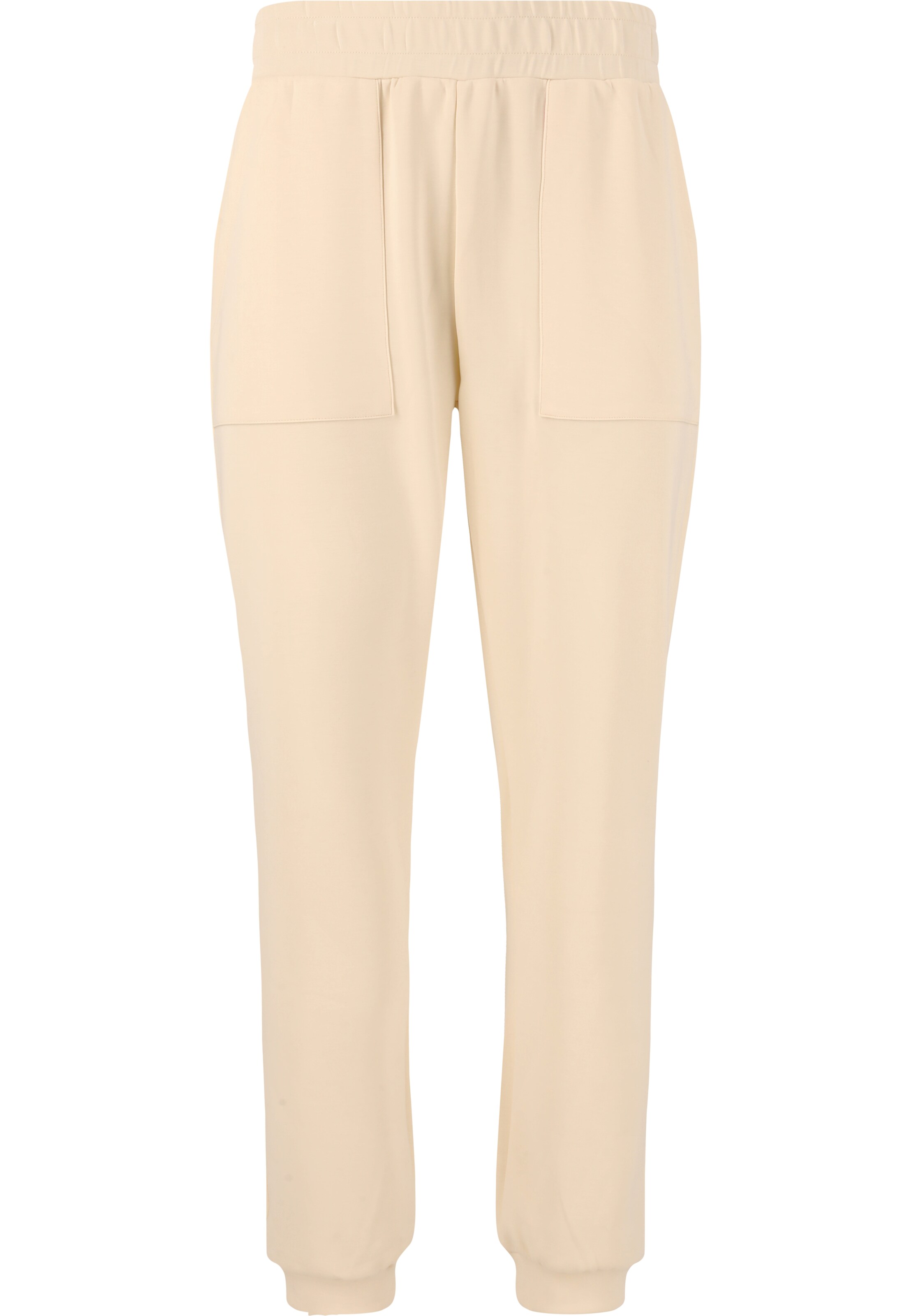 Athlecia Regular Sweathose 'Elaina' in Beige: Vorderseite