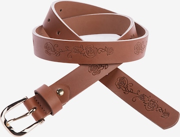 CIPO & BAXX Belt in Brown: front