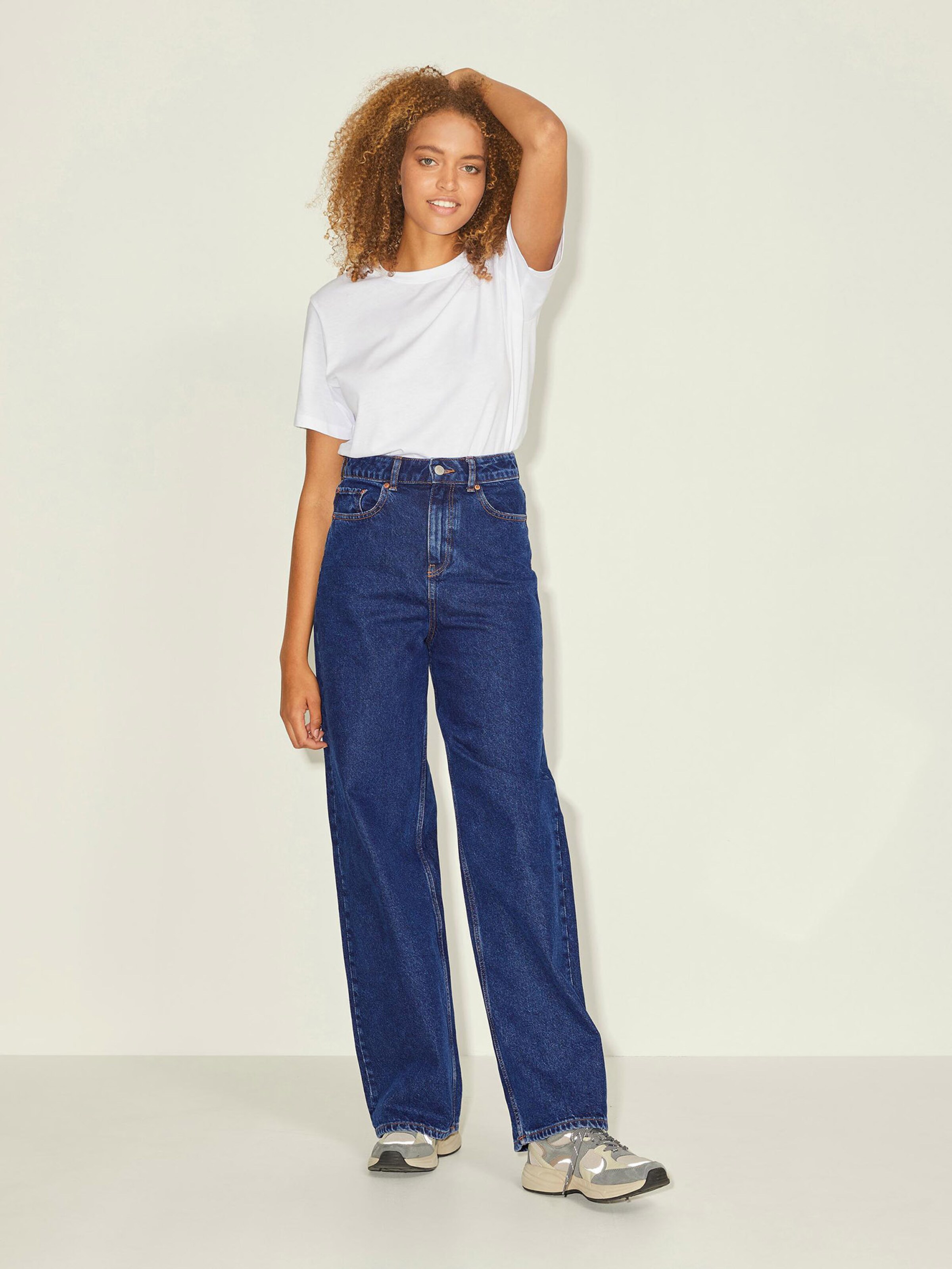 JJXX Wide leg Jeans 'Tokyo' in Dark Blue | ABOUT YOU