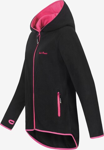 Rock Creek Fleecejacke in Schwarz