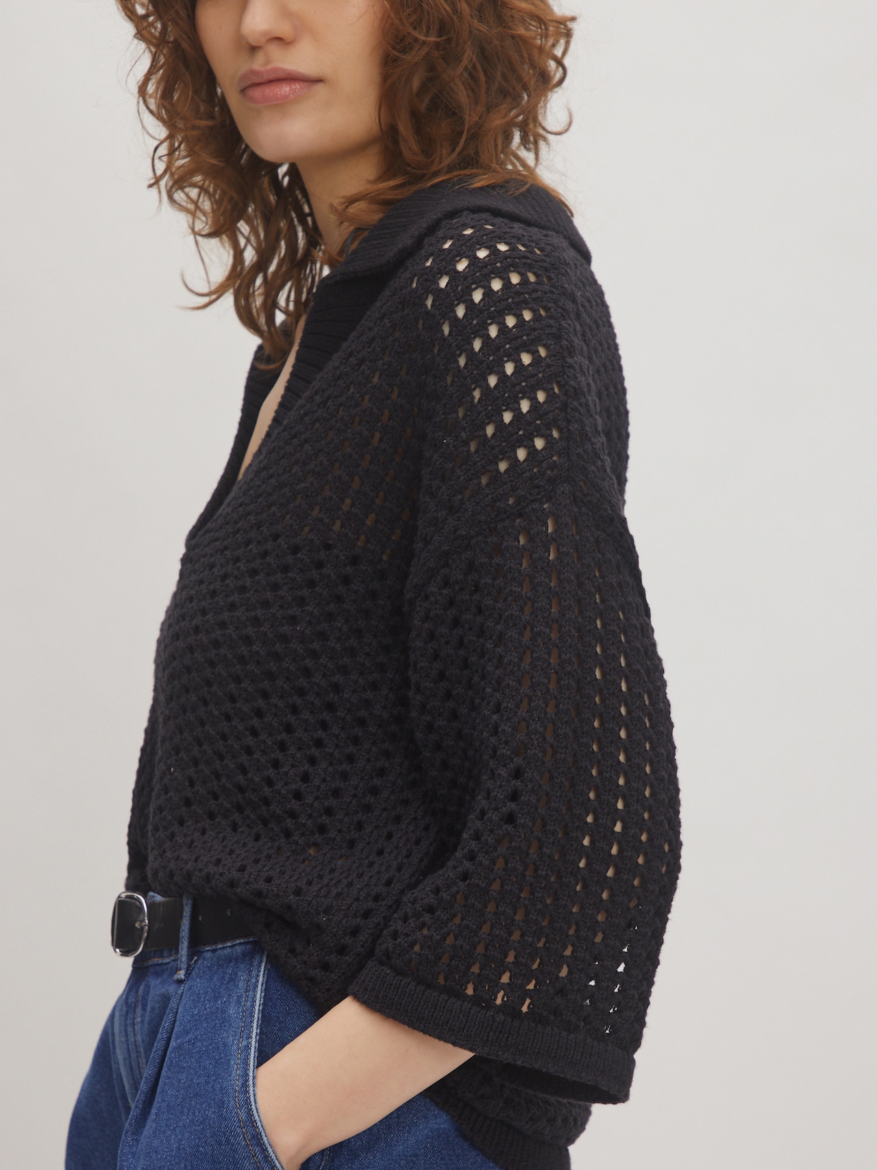 EDITED Produits Pull-over 'Sarai' noir