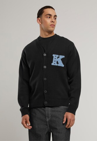 Giacchetta 'Star' di Karl Kani in nero: frontale