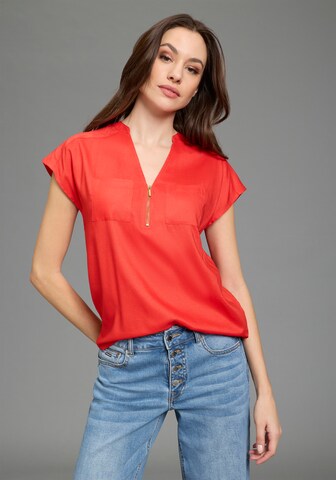Bruno Banani LM Blouse in Red: front