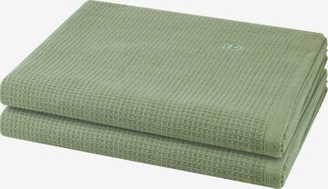ROSS Handtuch 'Pique' in Grün: Vorderseite