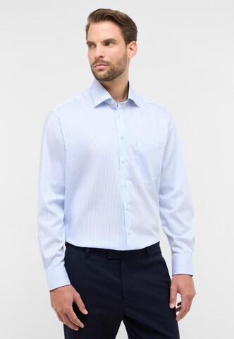 ETERNA Comfort fit Zakelijk overhemd in Blauw: voorkant