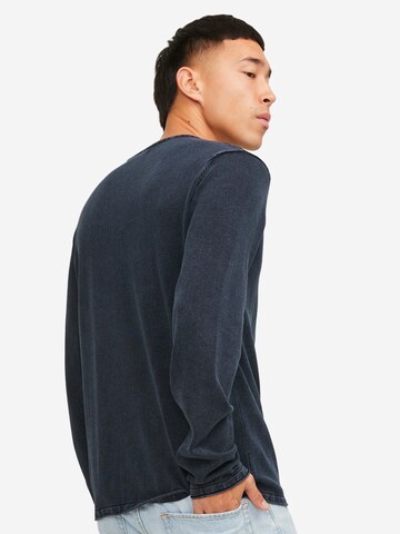 JACK & JONES Pullover 'Leo'‌‌‌ in Blau
