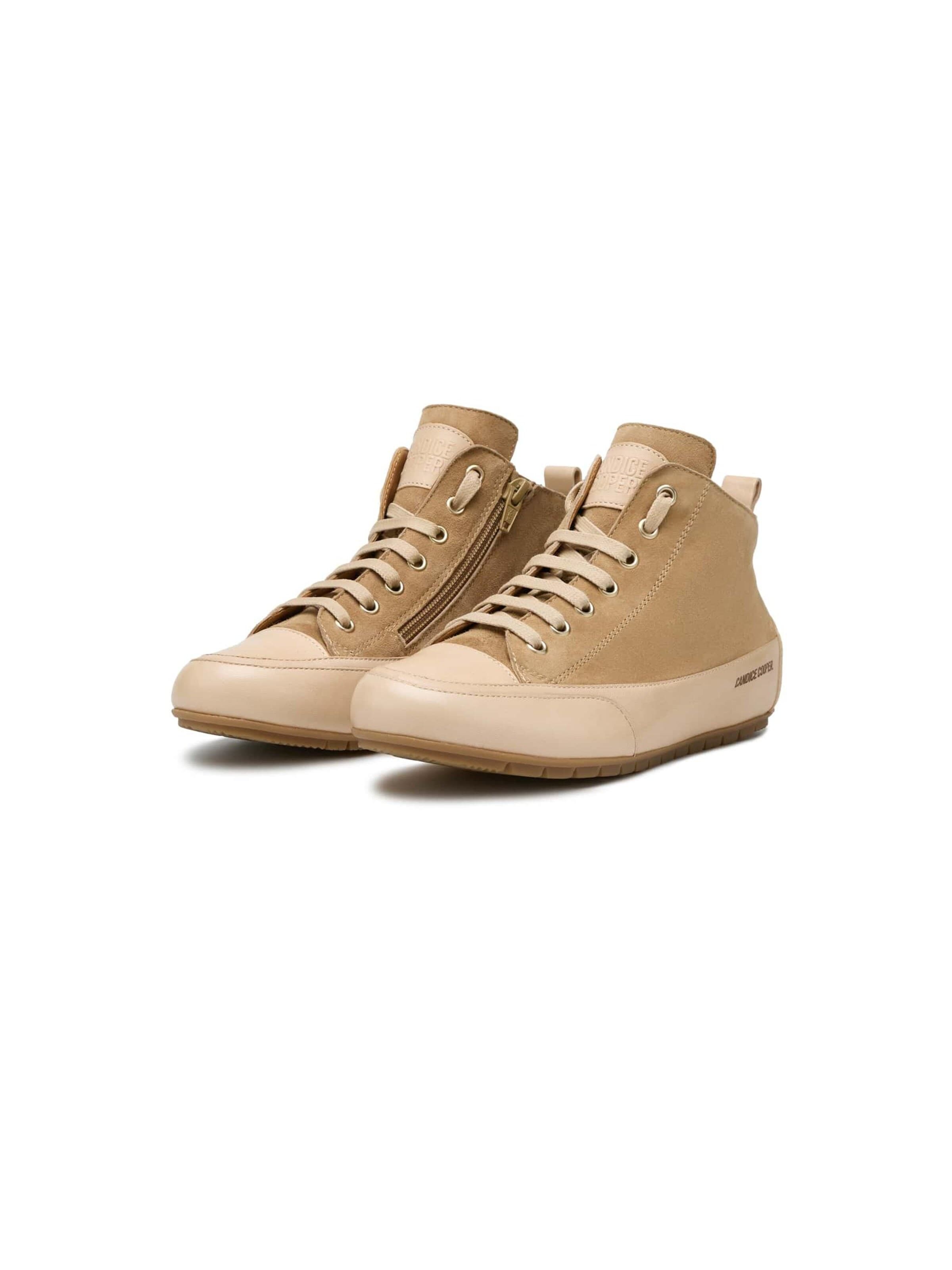 Candice Cooper Sneakers hoog 'MID' in Beige