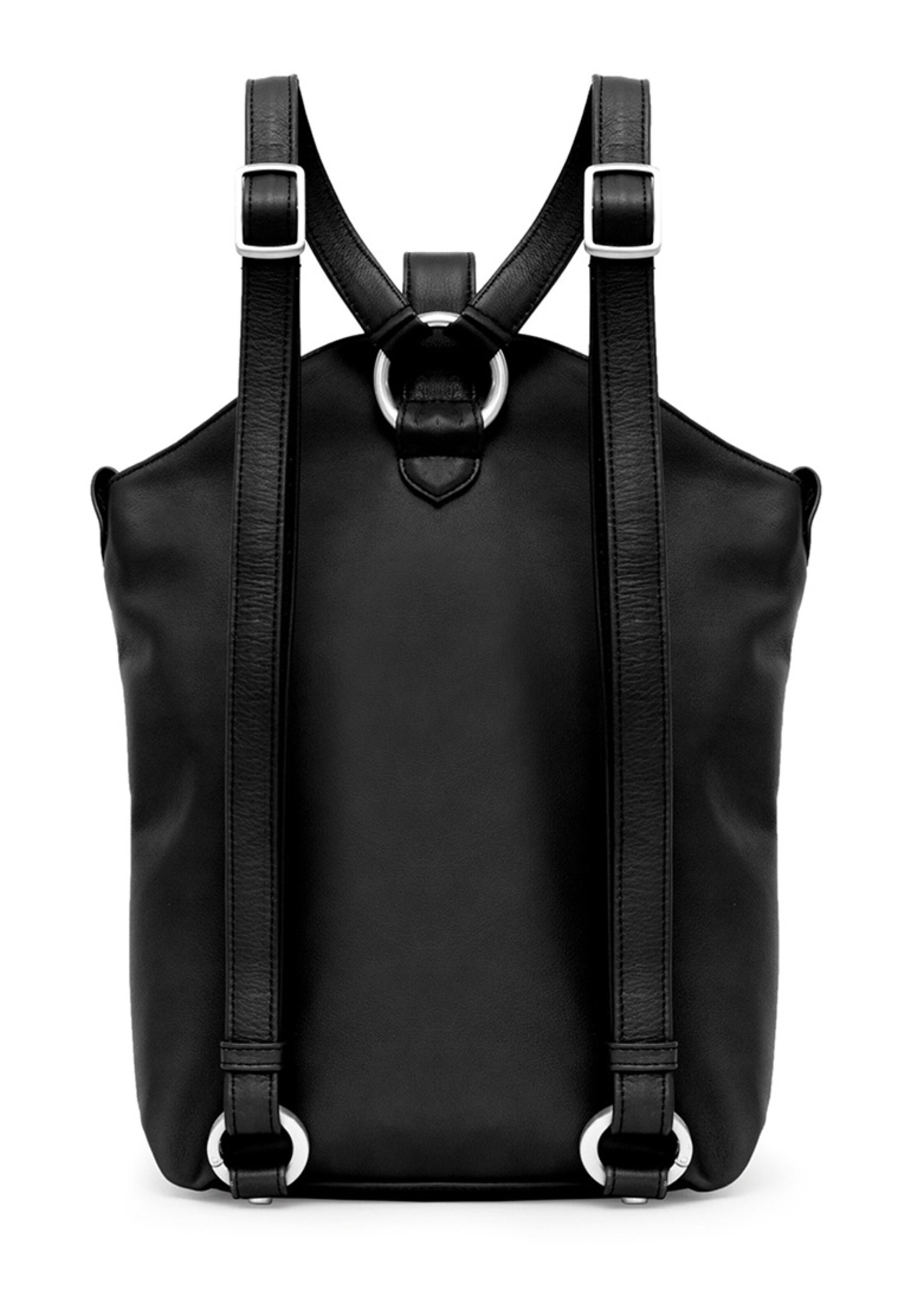 Gretchen Backpack 'Maple Metal' in Black