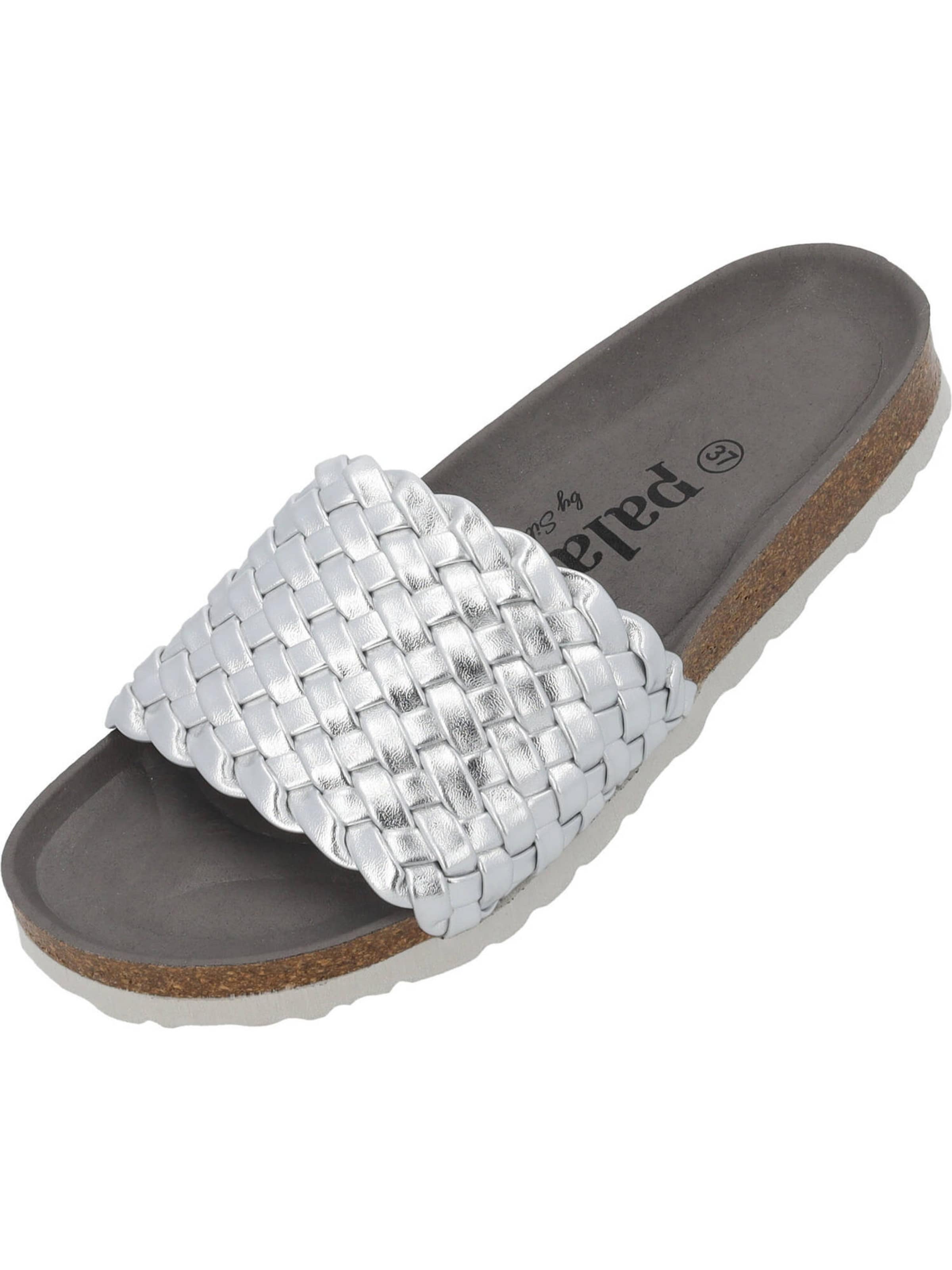 Palado by Sila Sahin Пантолеты 'Lerima' в Серебристый: спереди