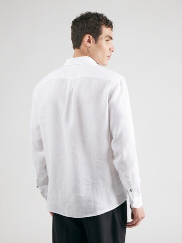 Regular fit Camicia di OLYMP in bianco