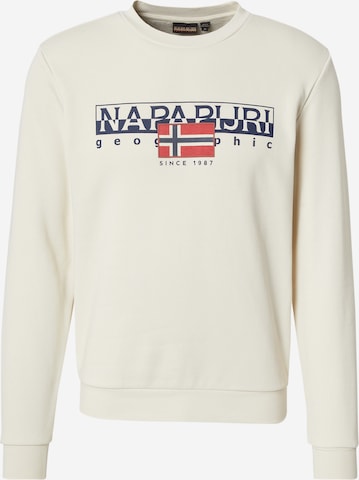 NAPAPIJRI Mikina 'B-AYLMER' - Béžová: predná strana