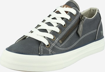 MUSTANG Sneakers laag in Blauw: voorkant