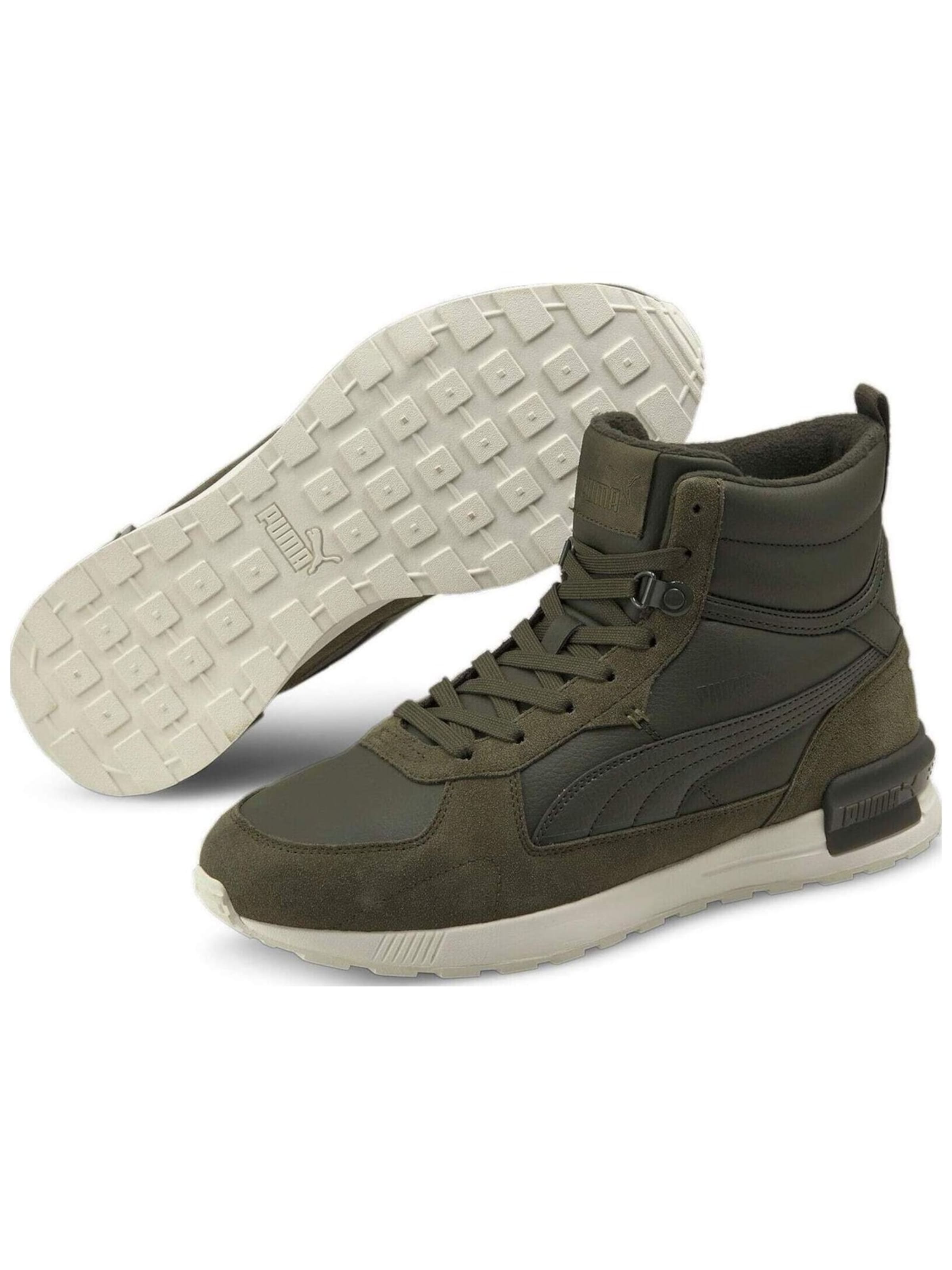PUMA - Zapatillas deportivas altas 'Puma Graviton Mid' en verde