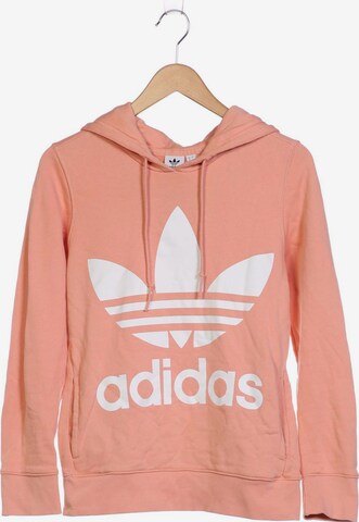 ADIDAS ORIGINALS Sweatshirt & Zip-Up Hoodie in XS in Orange: front