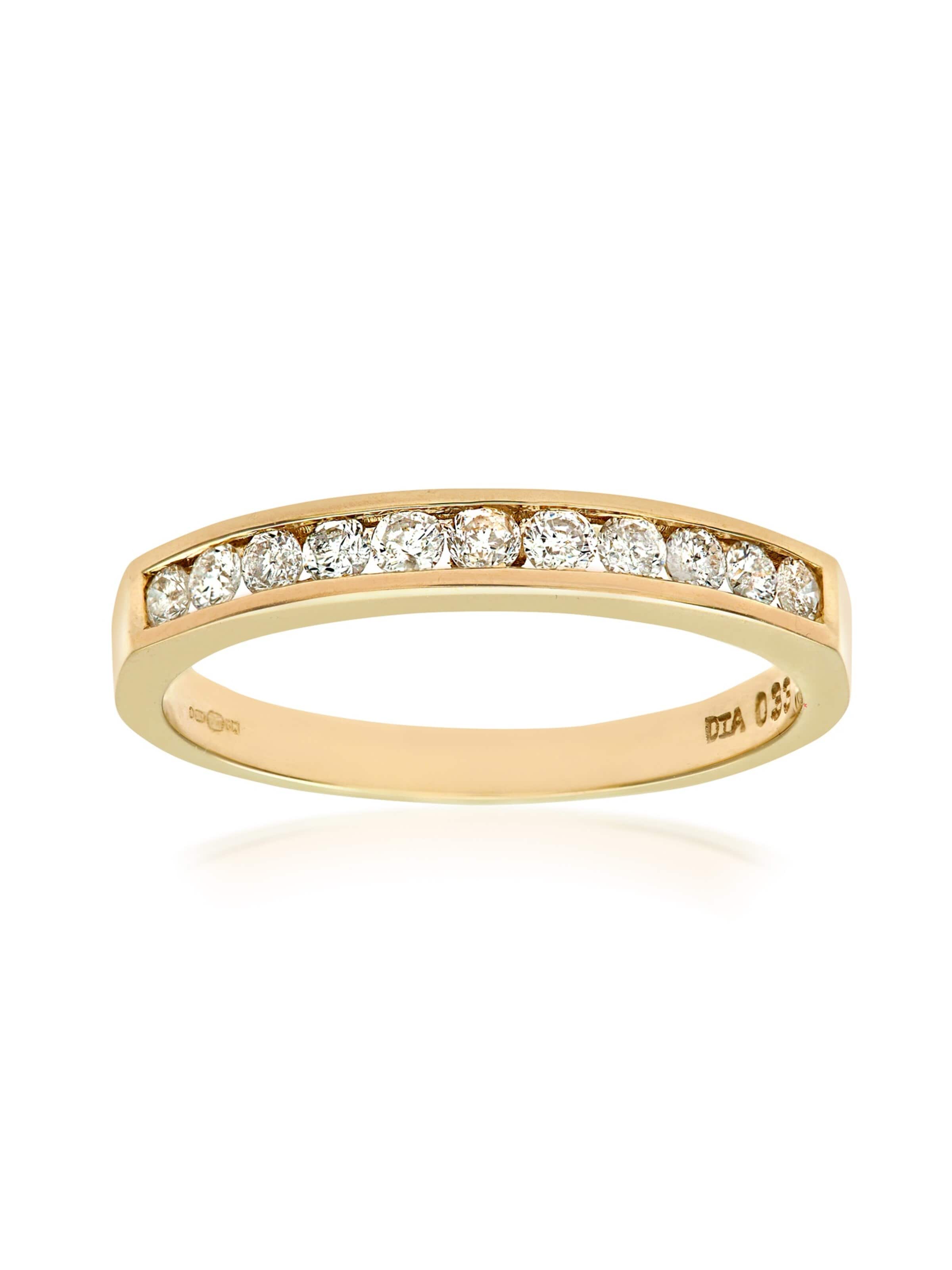 Bague DIAMANT LETERNEL en or : devant