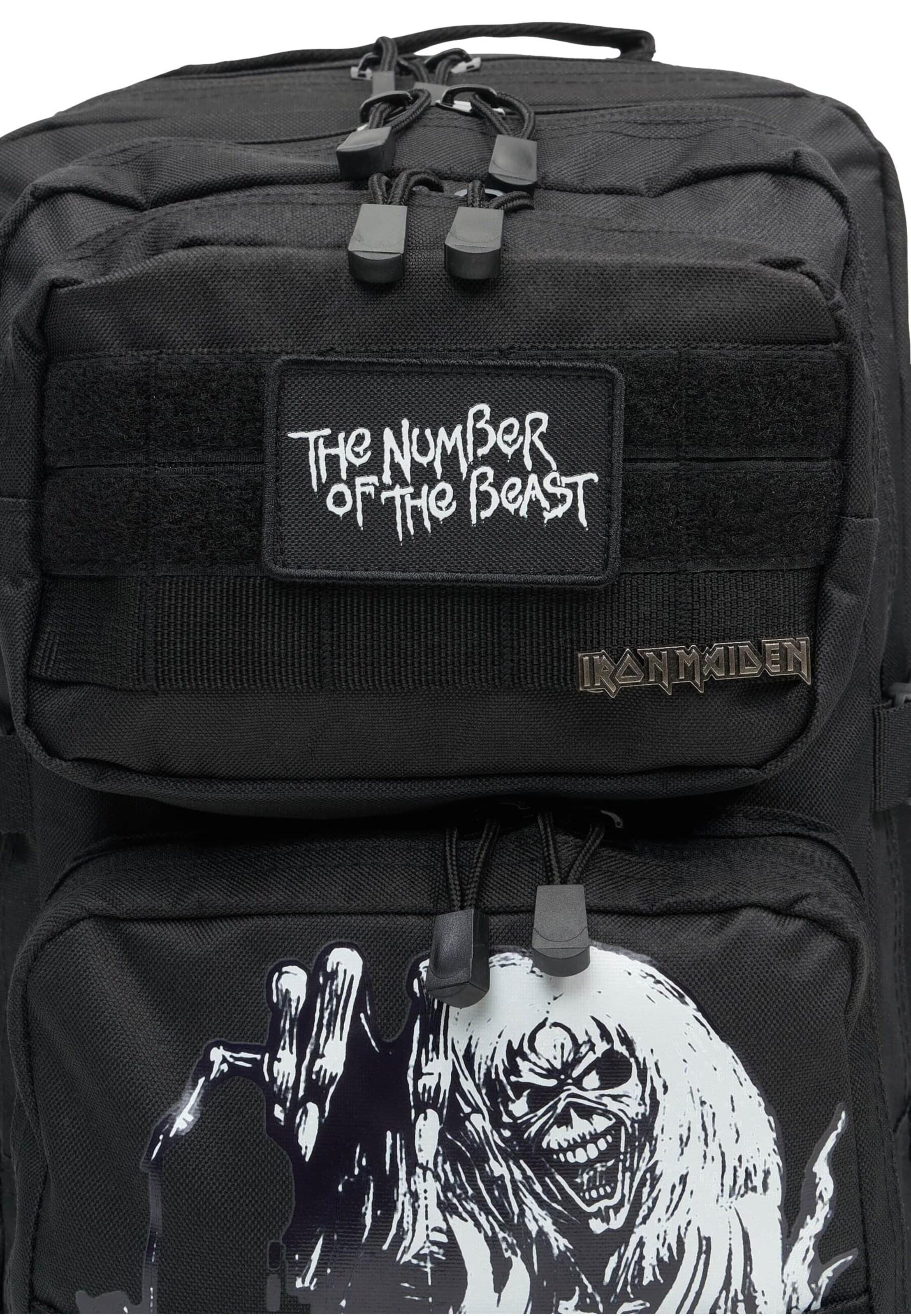 Brandit - Mochila 'Iron Maiden US Cooper' en negro