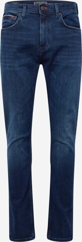 TOMMY HILFIGER Tapered Jeans 'Houston' in Blauw: voorkant