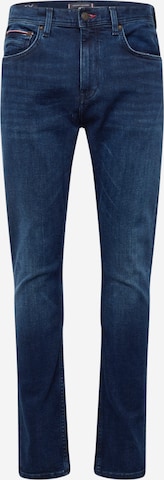 TOMMY HILFIGER Tapered Jeans 'Houston' in Blauw: voorkant