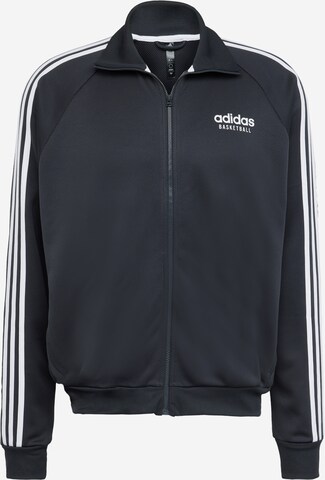 ADIDAS SPORTSWEAR Athletic Jacket 'Select' in Black: front