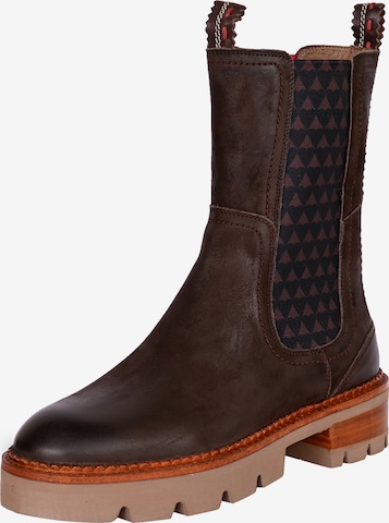 Crickit Chelsea Boots 'Nunzia' in Brown: front