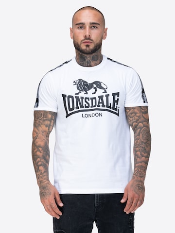 LONSDALE Shirt 'STOUR' in White: front