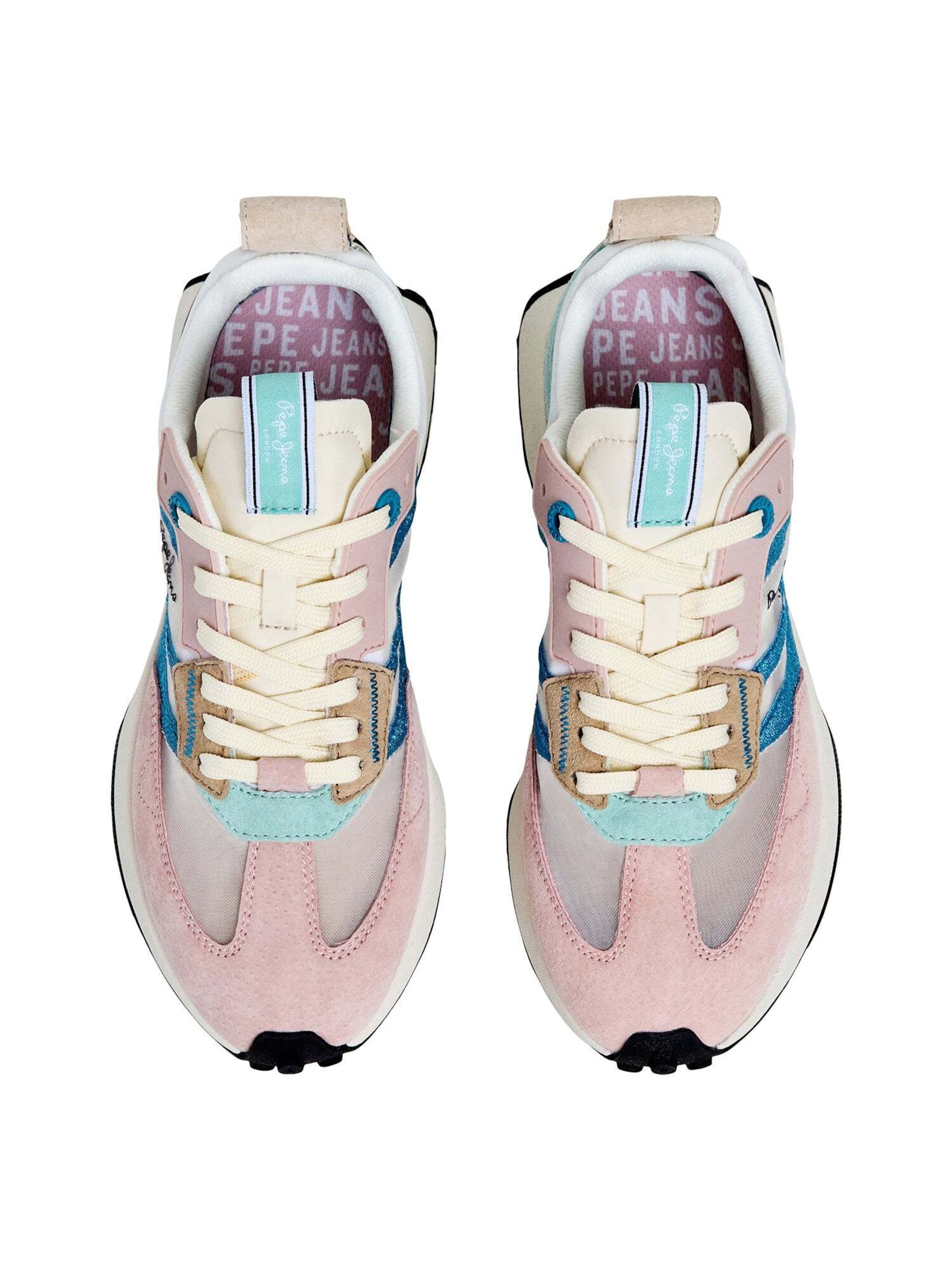 Baskets basses 'LUCKY TRANSLUCENT' Pepe Jeans en rose