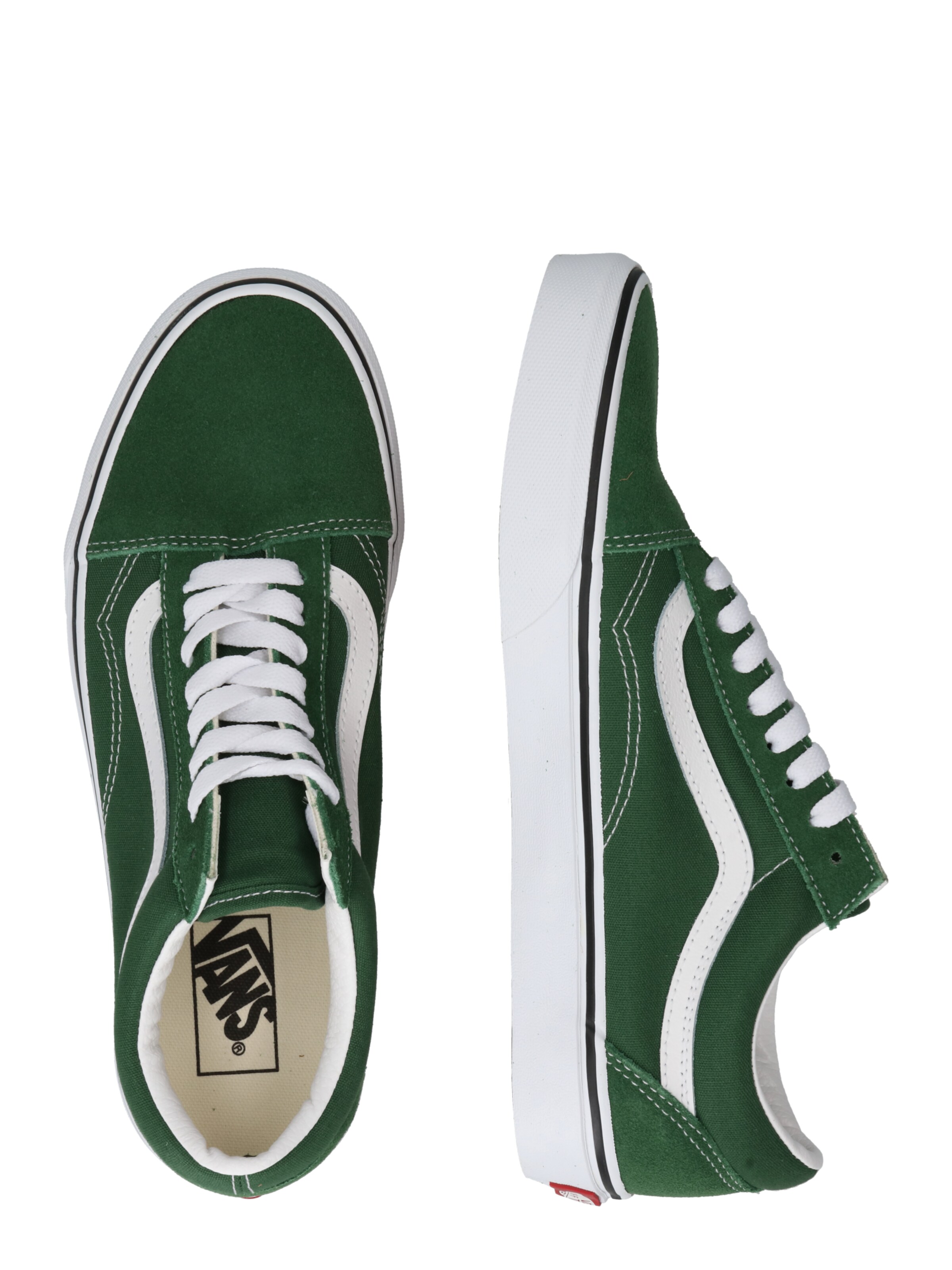 VANS Platform trainers 'Old Skool' in Green