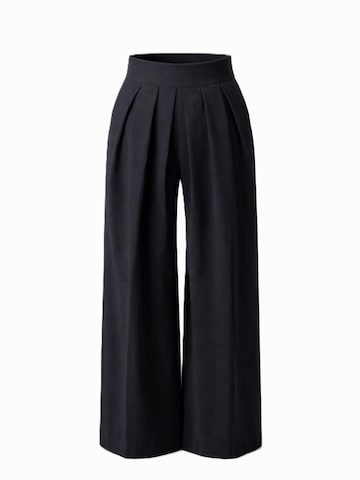 BIBI SAKALIEVA Wide Leg Laskoshousut värissä musta