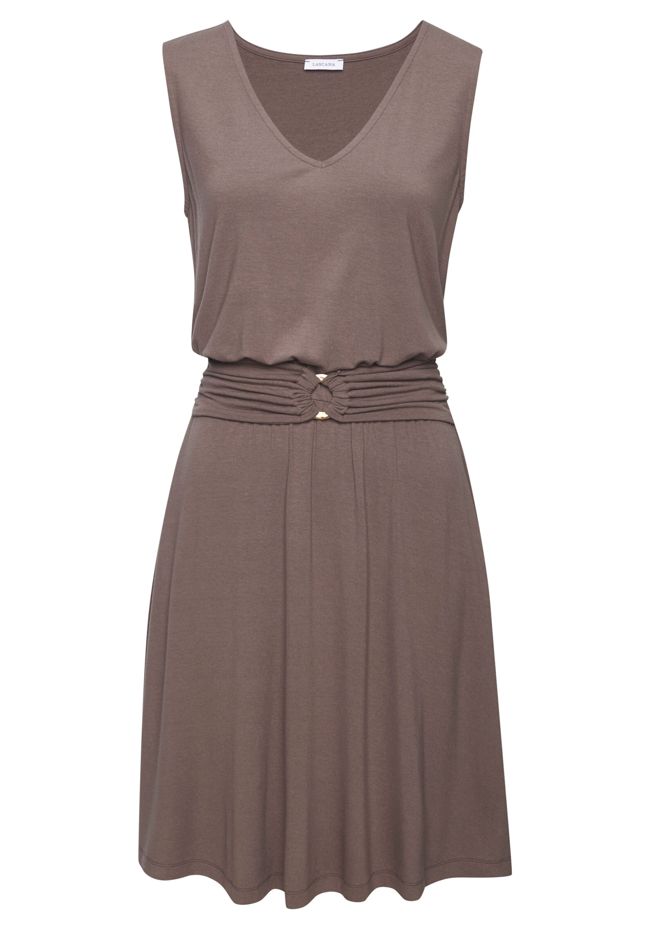 Robe LASCANA en marron : devant