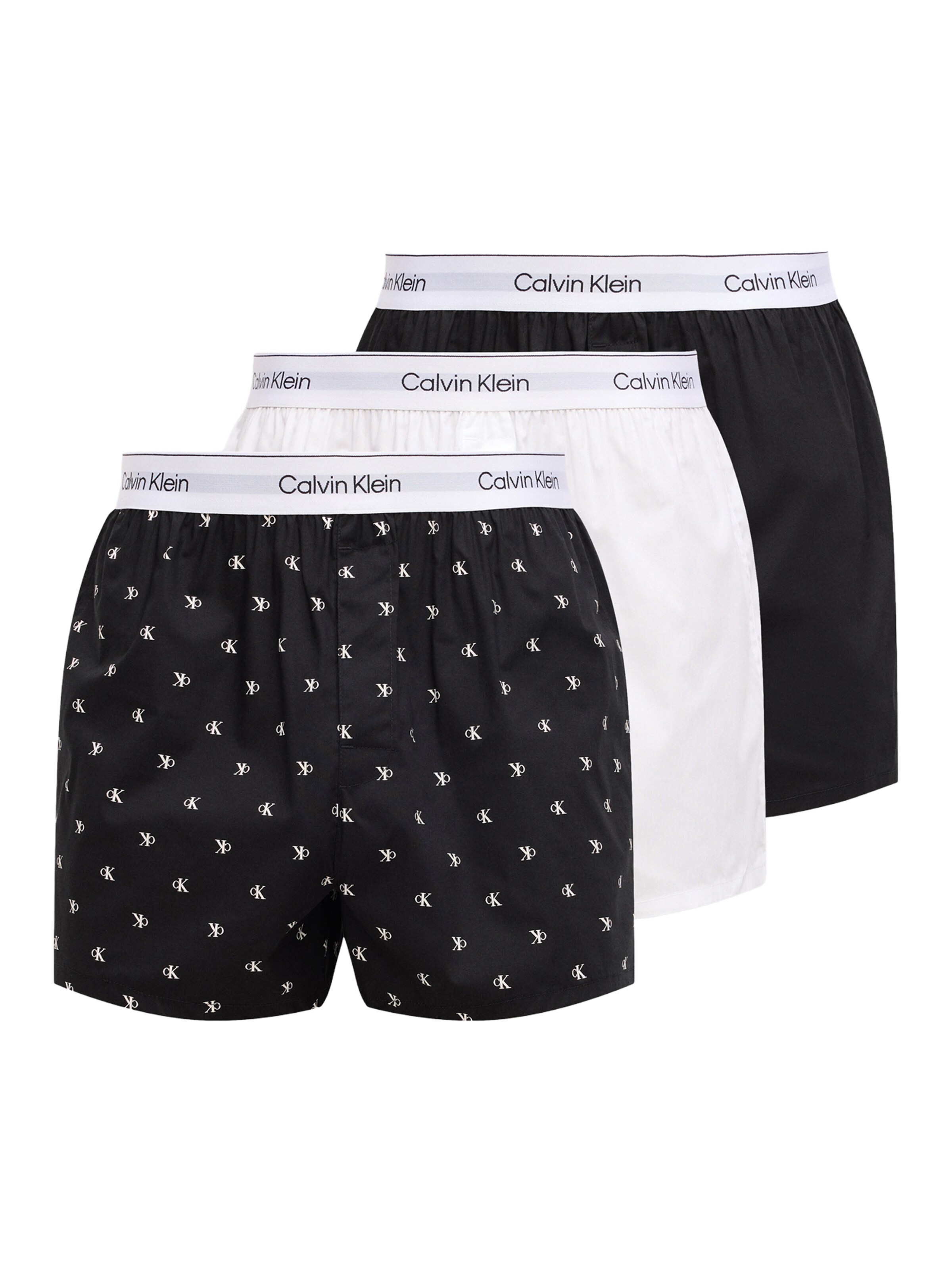 Calvin Klein Underwear Boxershorts in Zwart: voorkant