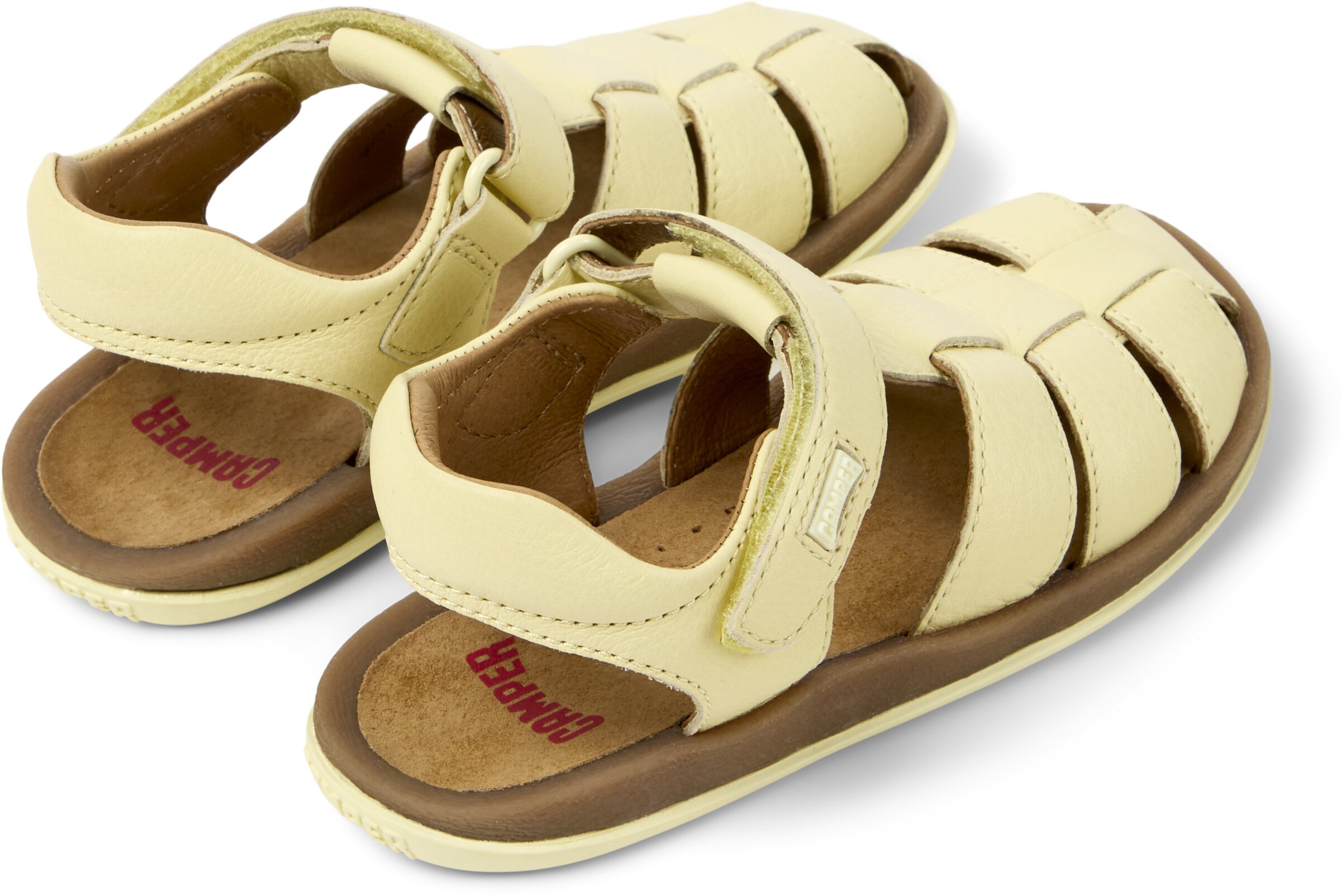 CAMPER - Sandalias ' Bicho ' en amarillo