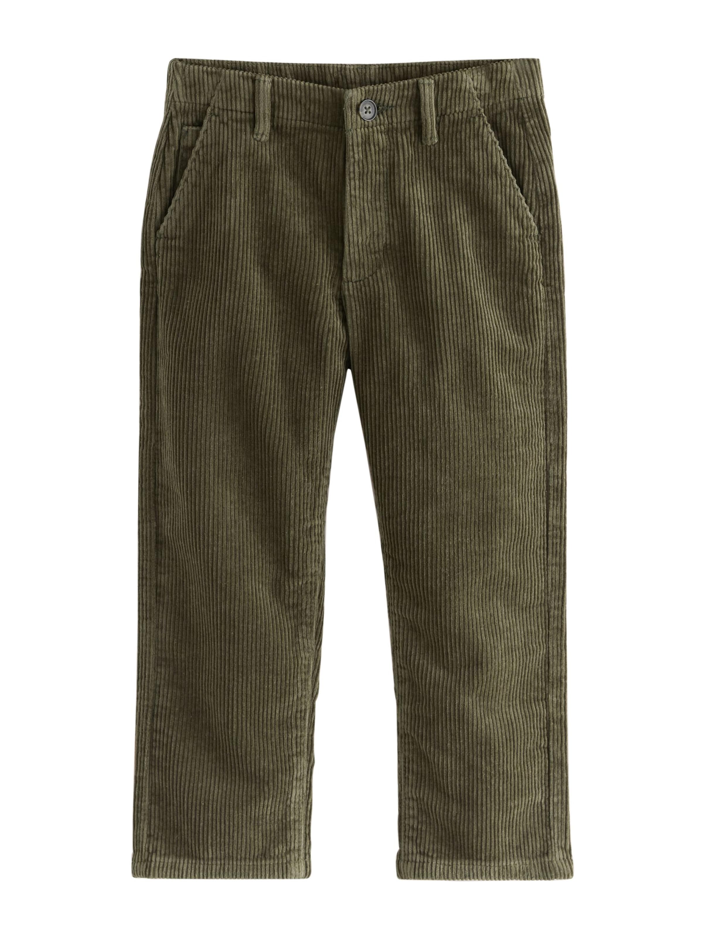 Nextregular Hlače - zelena boja: prednji dio