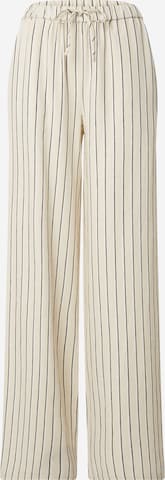 LeGer by Lena Gercke Szeroka nogawka Spodnie 'Irem' w kolorze beżowy: przód
