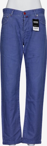 Kiton Stoffhose 32 in Blau: Vorderseite