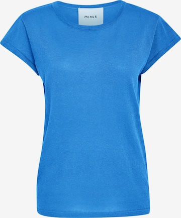 Pull-over 'Carlina' minus en bleu : devant